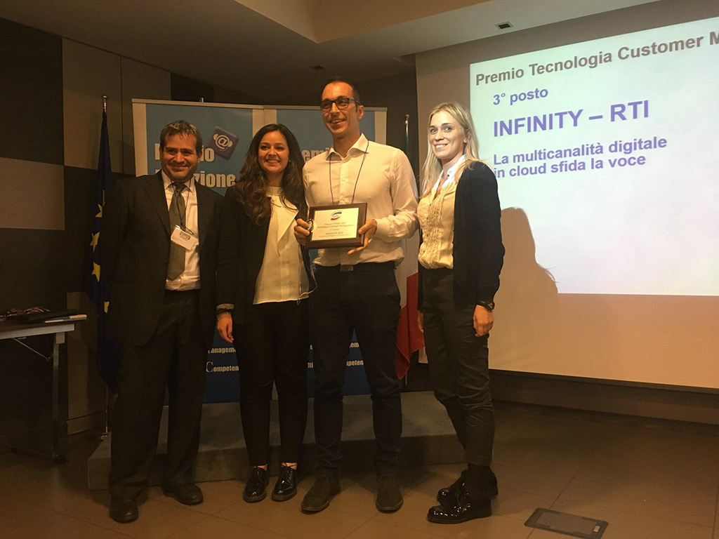 Infinity-RTI – Third place “Technology Customer Management” Award 2017